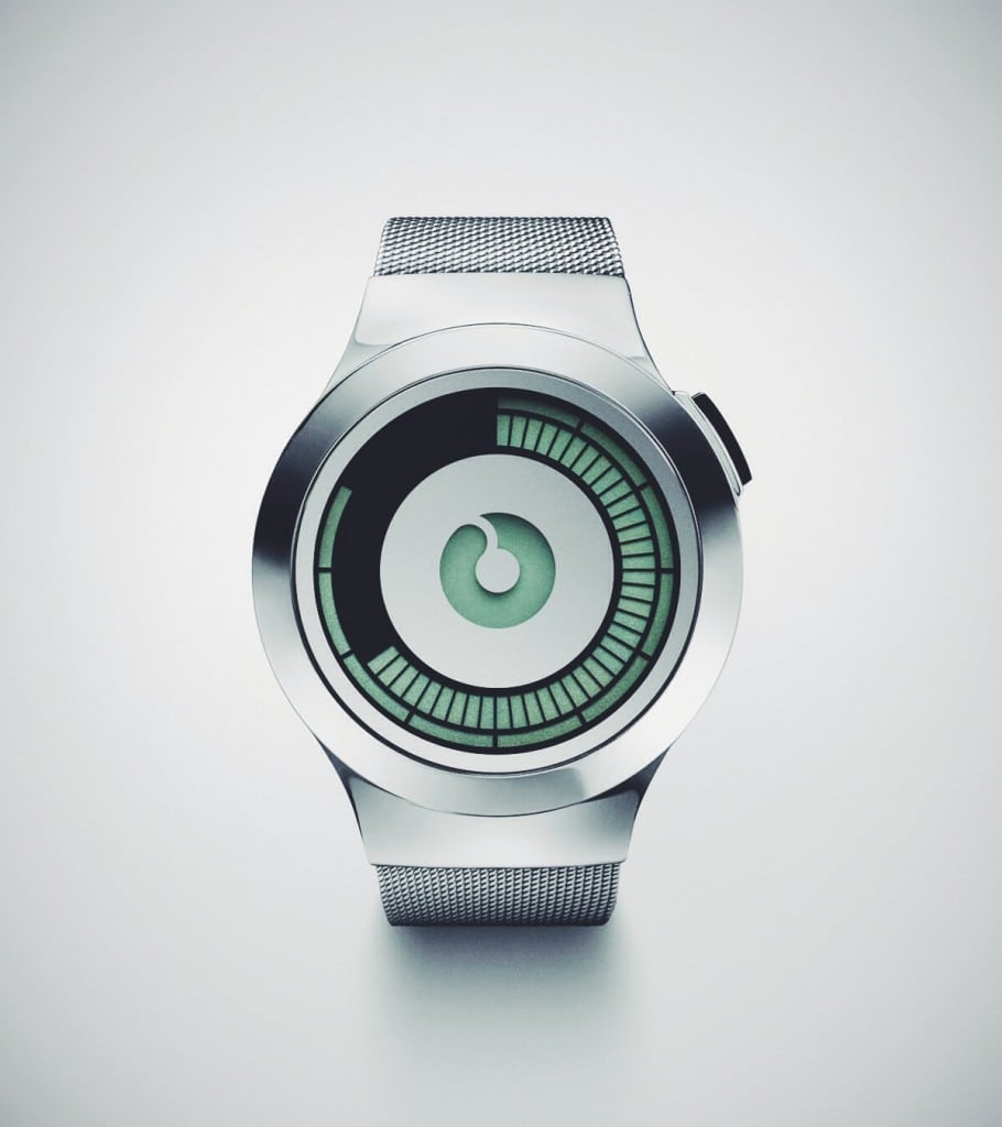 ZIIIRO Saturn Silver Electronic Watch