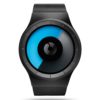 ZIIIRO Celeste Black Mono Watch Front