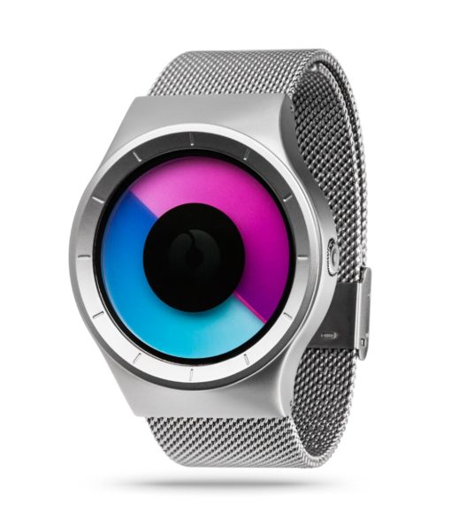 ZIIIRO Celeste Chrome Purple Watch Perspective