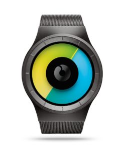 ZIIIRO Celeste Gunmetal Colored Watch Front