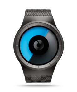 ZIIIRO Celeste Gunmetal Mono Watch Front