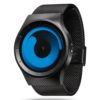 ZIIIRO Mercury Black Ocean Watch Perspective