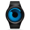 ZIIIRO Mercury Black Ocean Watch Front