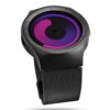 ZIIIRO Mercury Black Purple Watch Side