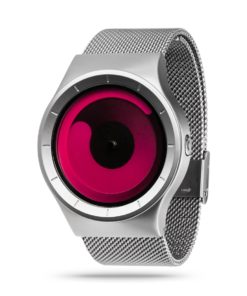 ZIIIRO Mercury Chrome Magenta Watch Perspective