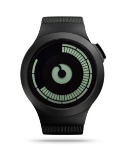 ZIIIRO Saturn Black Watch Front