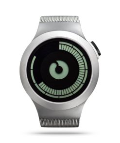 ZIIIRO Saturn Chrome Watch Front