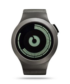 ZIIIRO Saturn Gunmetal Watch Front