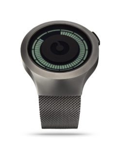 ZIIIRO Saturn Gunmetal Digital Watch