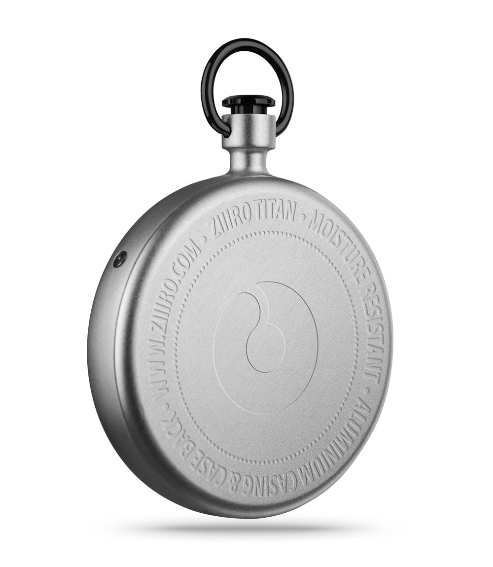 titanium pocket watch