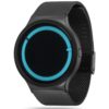 ZIIIRO Eclipse Metallic Black Ocean Watch Side