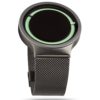 ZIIIRO Eclipse Metallic Gunmetal Mint Watch
