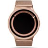 ZIIIRO Eclipse Metallic Rose Gold Watch Front
