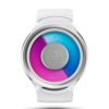 ZIIIRO Proton Transparent Clear Purple Watch Front Interchangeable