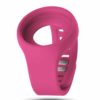 ZIIIRO Adjustable Silicone Strap in Magenta (front view)