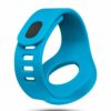 ZIIIRO Adjustable Silicone Strap in Ocean blue (diagonal view)