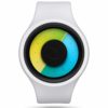 ZIIIRO Aurora Plus+ (Snow White & Colored) Interchangeable Watch - front view