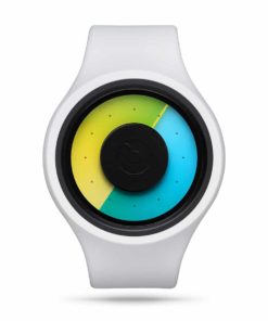 ZIIIRO Aurora Plus+ (Snow White & Colored) Interchangeable Watch - front view