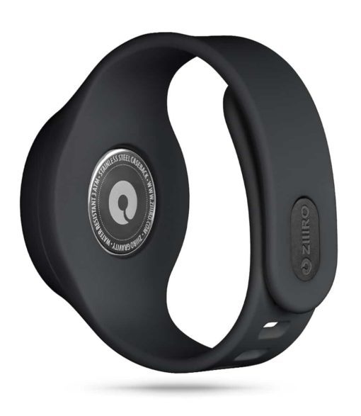 ZIIIRO Gravity Plus+ (Black) Interchangeable Watch - back view