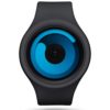 ZIIIRO Gravity Plus+ (Black & Ocean Blue) Interchangeable Watch - front view