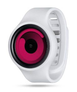 ZIIIRO Gravity Plus+ (Snow White & Magenta) Interchangeable Watch - diagonal view