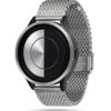 ZIIIRO Lunar (Steel) Stainless Steel Watch - diagonal view